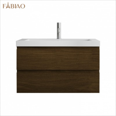 Modern Bathroom Vanity Cabinet Solid Surface Vanity Top Design