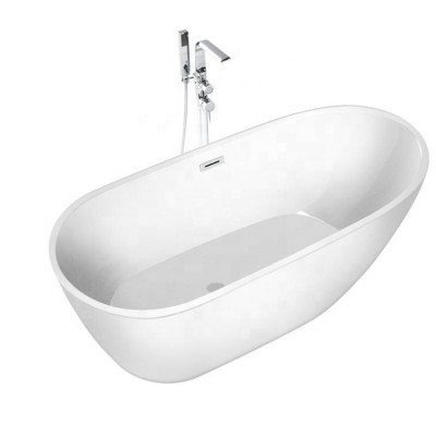 Fabiao Hot Sell Oval Freestanding Pealescent Acrylic Large Bathtub Bath tube for Adults With Wholesale Price